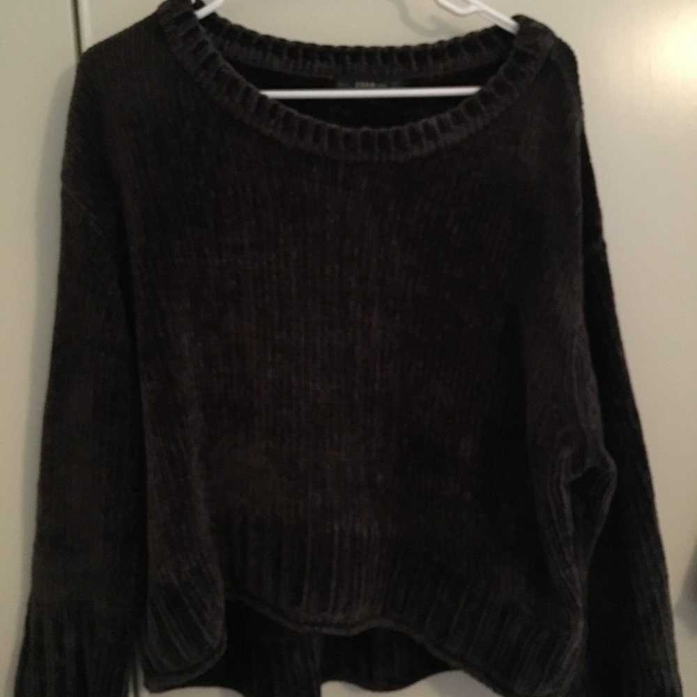Dark green Zara sweater